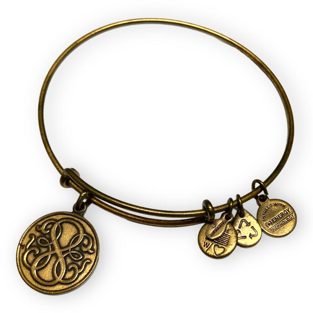 Alex &‎ Ani Path of Life Bracelet Gold Tone Copper Bracelet Energy+